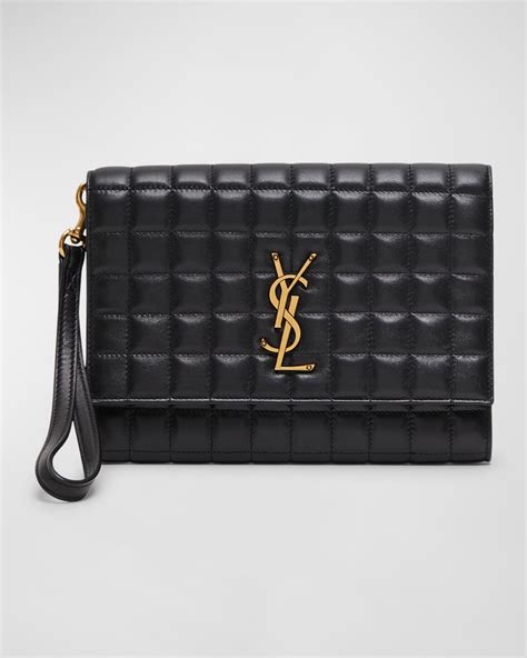 ysl mens leather pouch|ysl pouch nordstrom.